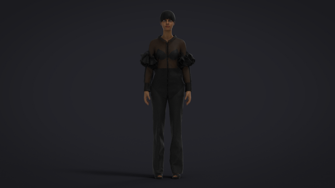 Clo3D digital garment render for SZABO SIHAG