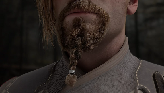 Viking Beard Render