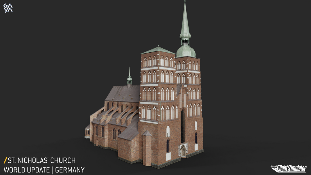 St. Nicholas' Church - Microsoft Flight Simulator