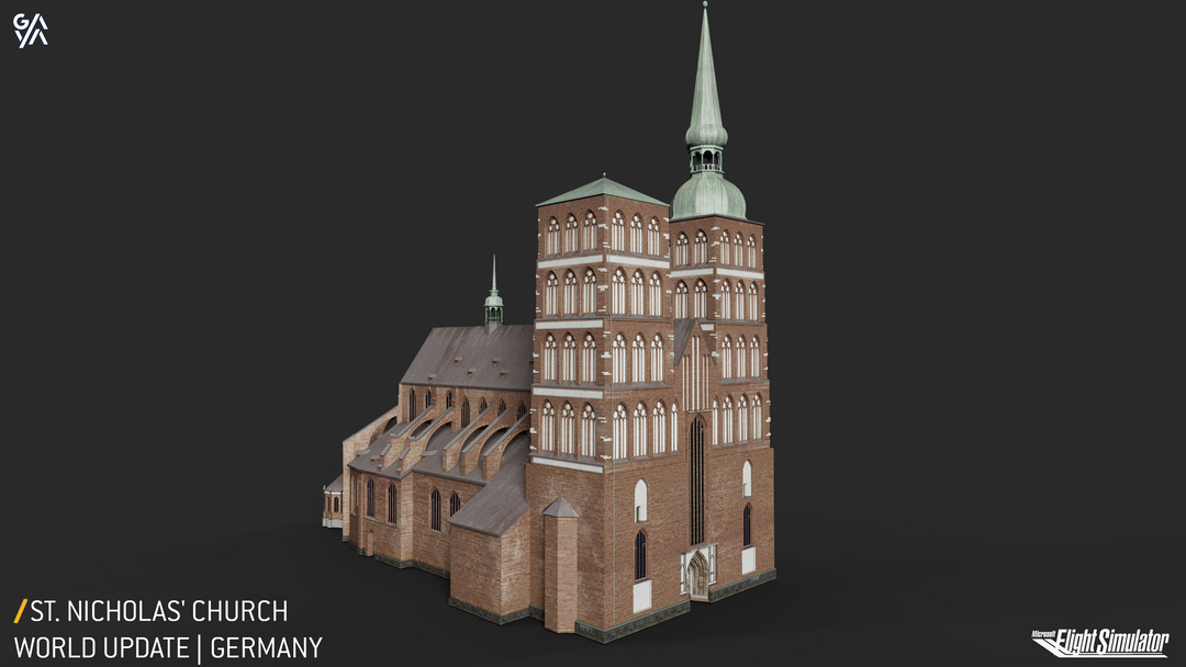 St. Nicholas' Church - Microsoft Flight Simulator by Patrick L.