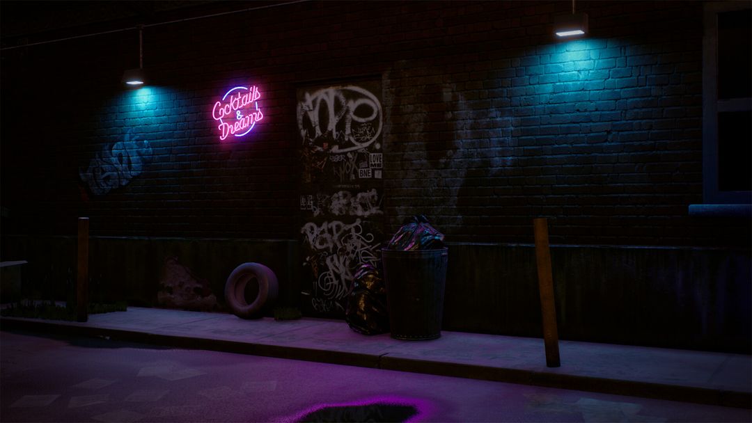 Street Alley Environment