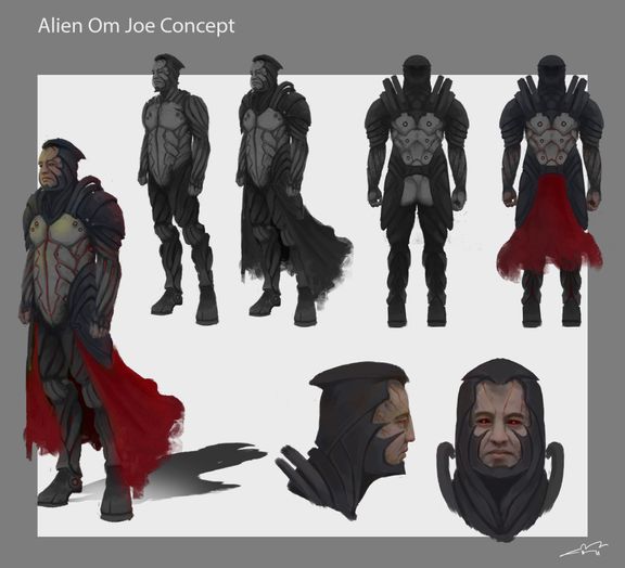 sci-fi dark fantasy character concept 1