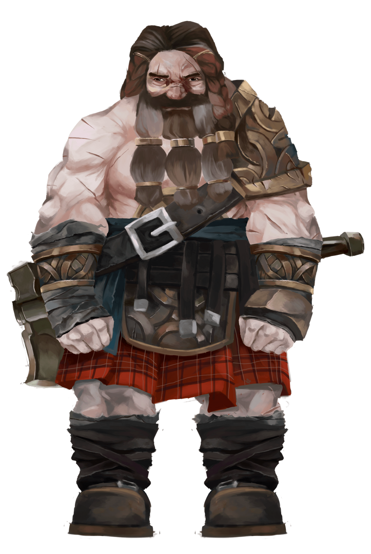 Dwarven Barbarian