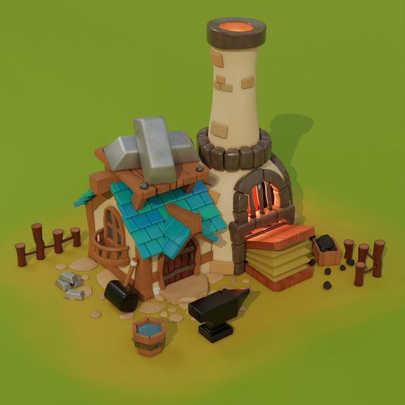 Blacksmith's house
