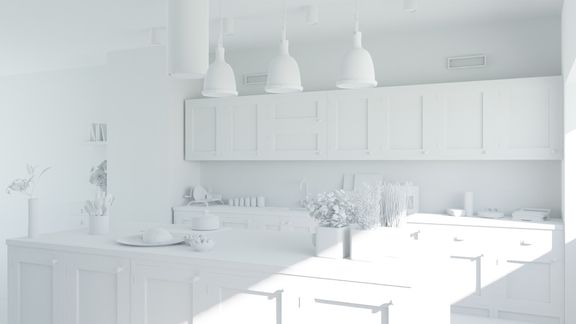 Kitchen Interior Animation