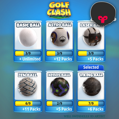 Golf Clash Balls