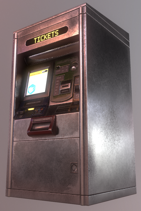 New york metro Ticket Machine