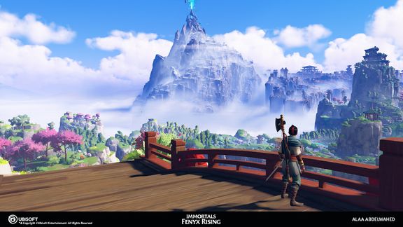 Immortals Fenyx Rising - Eastern Realm (Buzhou Mountain Rocks)