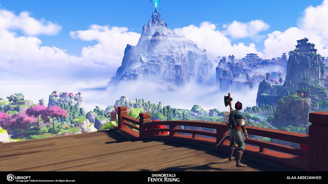 Immortals Fenyx Rising - Eastern Realm (Buzhou Mountain Rocks)