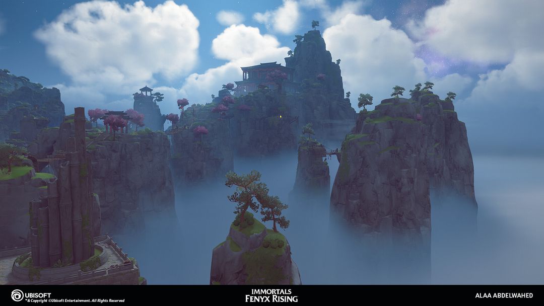 Immortals Fenyx Rising - Eastern Realm (PengLai Rocks)