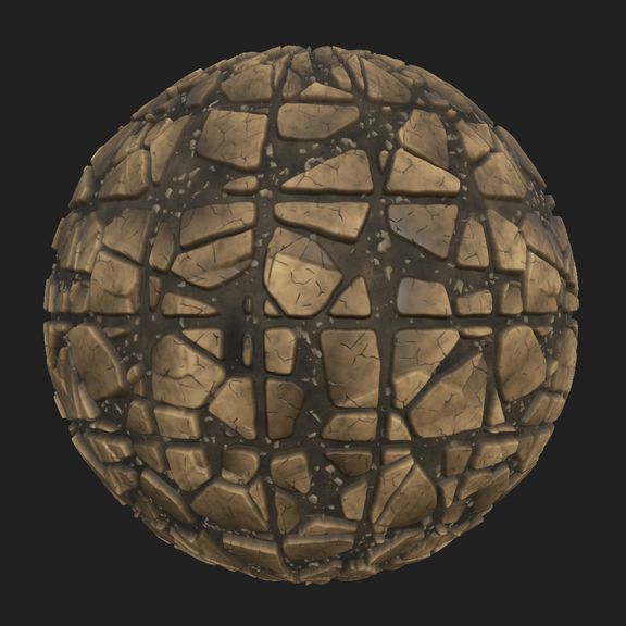 Stylized Rock Floor