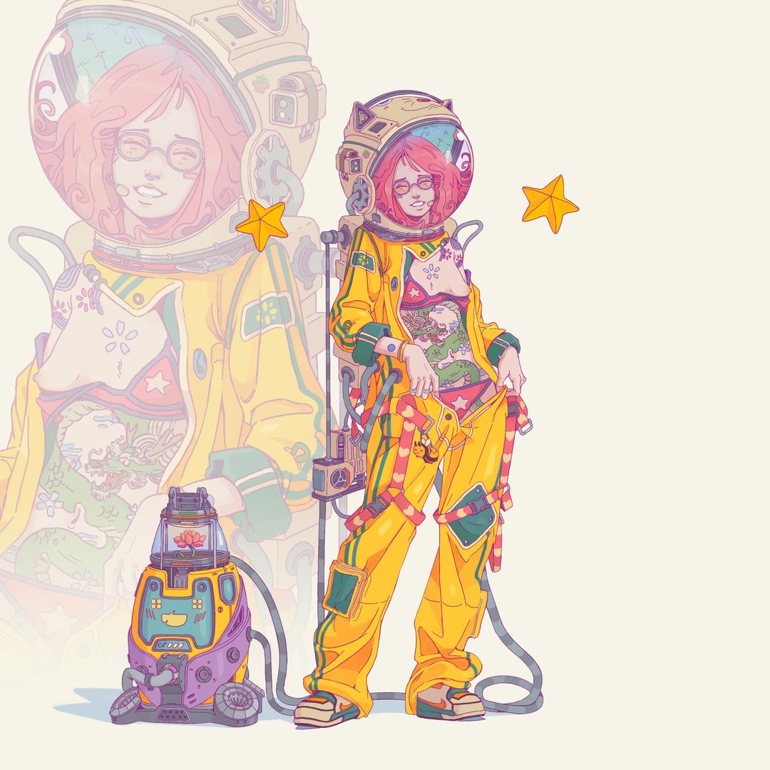 "All this oxygen is making me hot''