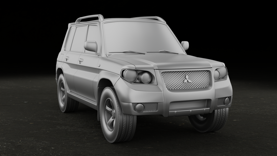 MITSUBISHI PAJERO TR4 2007 for 3D printing