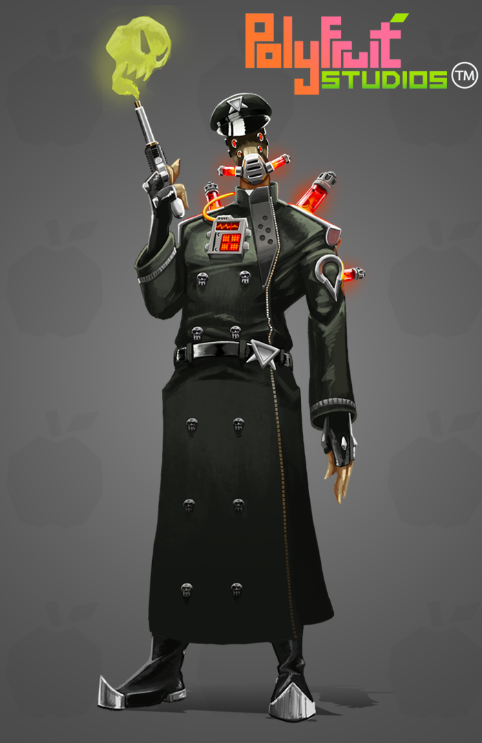 Military Alien- Poly Fruit Studios