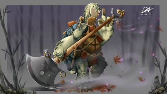 Tortoise Monk