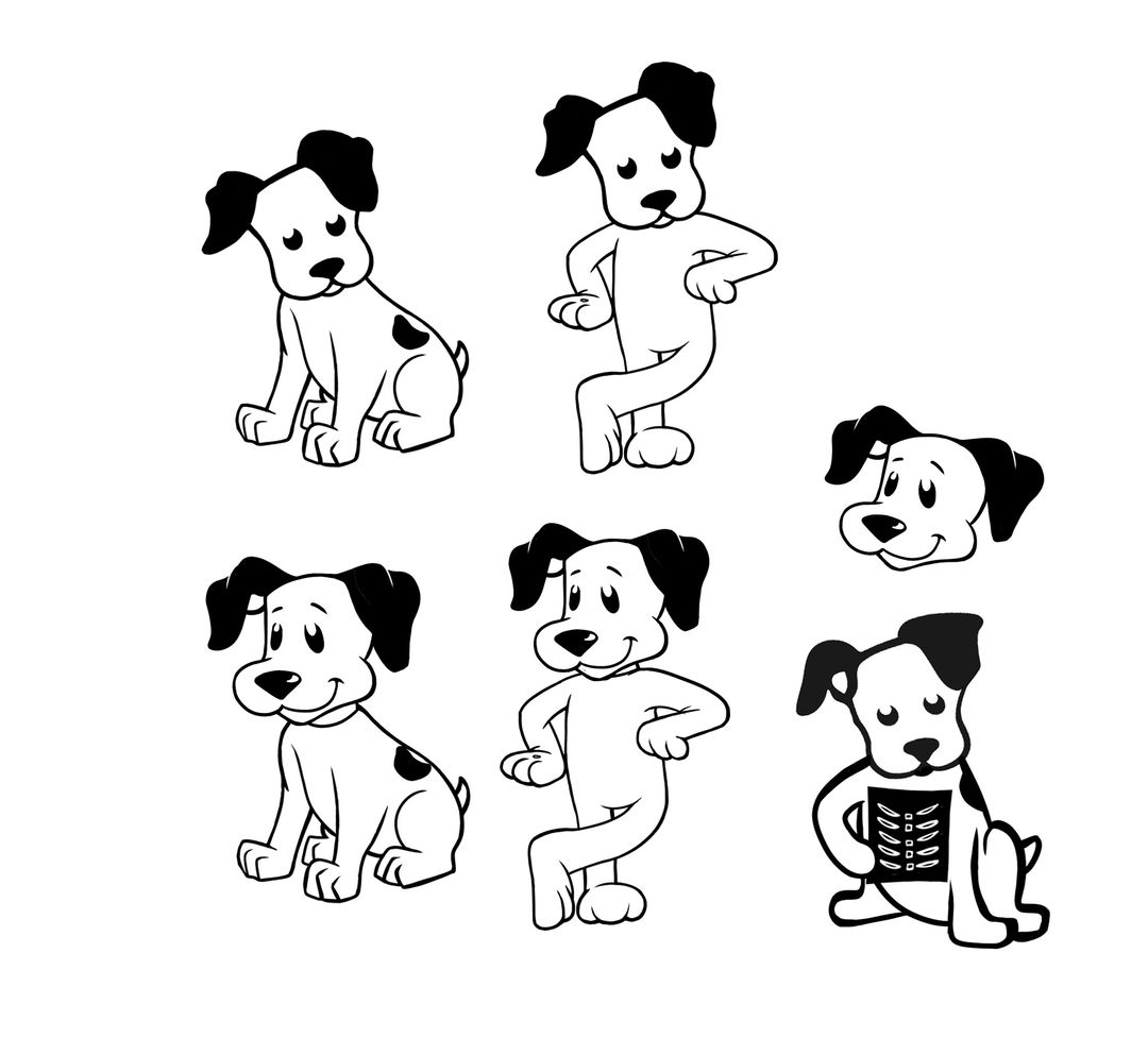 Concept (cute dog)