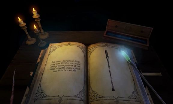 SpellCaster - Game (Leap Motion) Unity