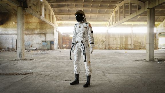 Female Space Suit