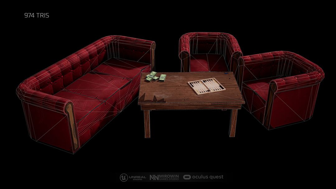 Props in Tutorial level