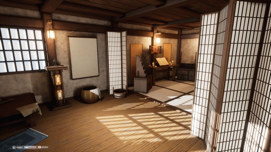 Japanese style lobby