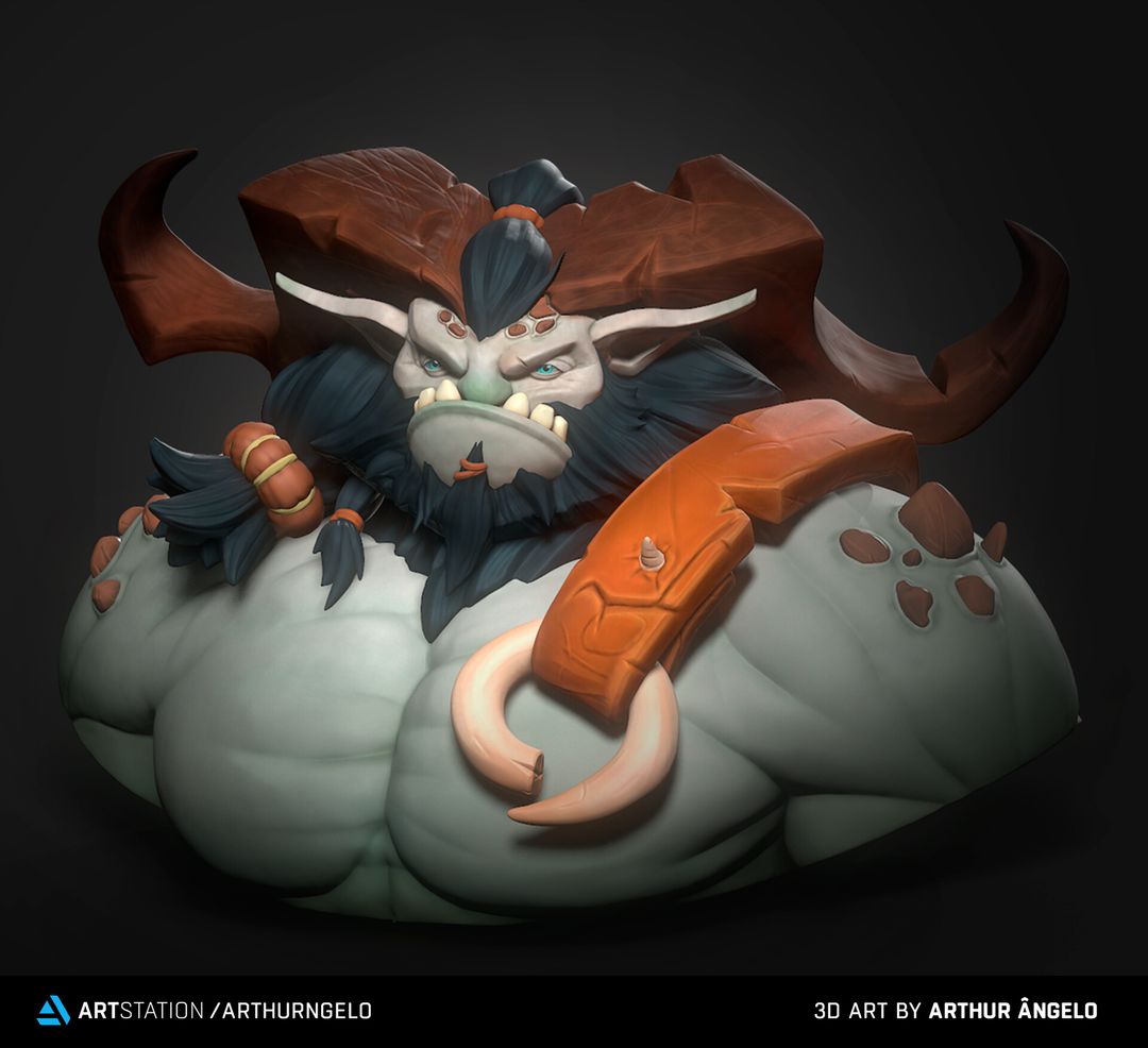 World of Warcraft Creature Bust