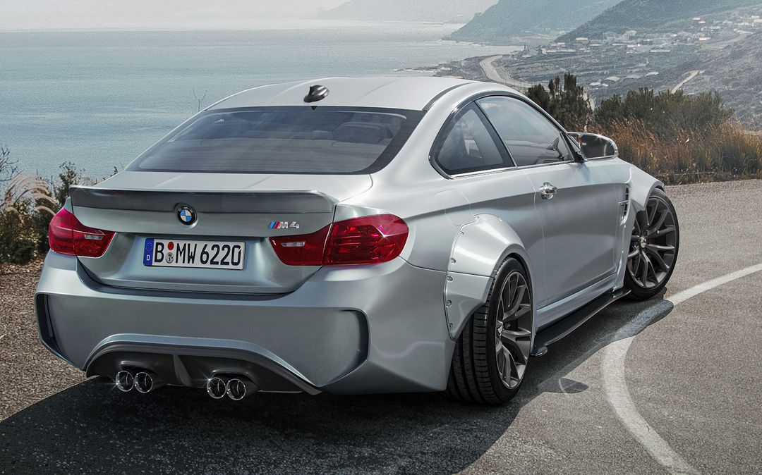 BMW M4 Liberty Walk CGI | Automotive