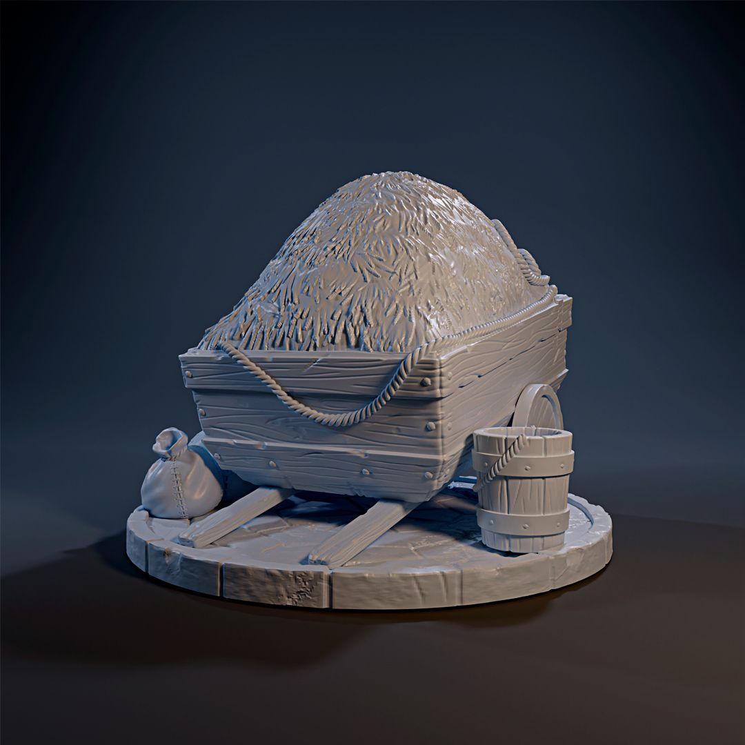 Hay Cart 3D Print