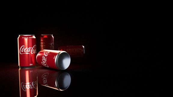 Packshot Coca-Cola