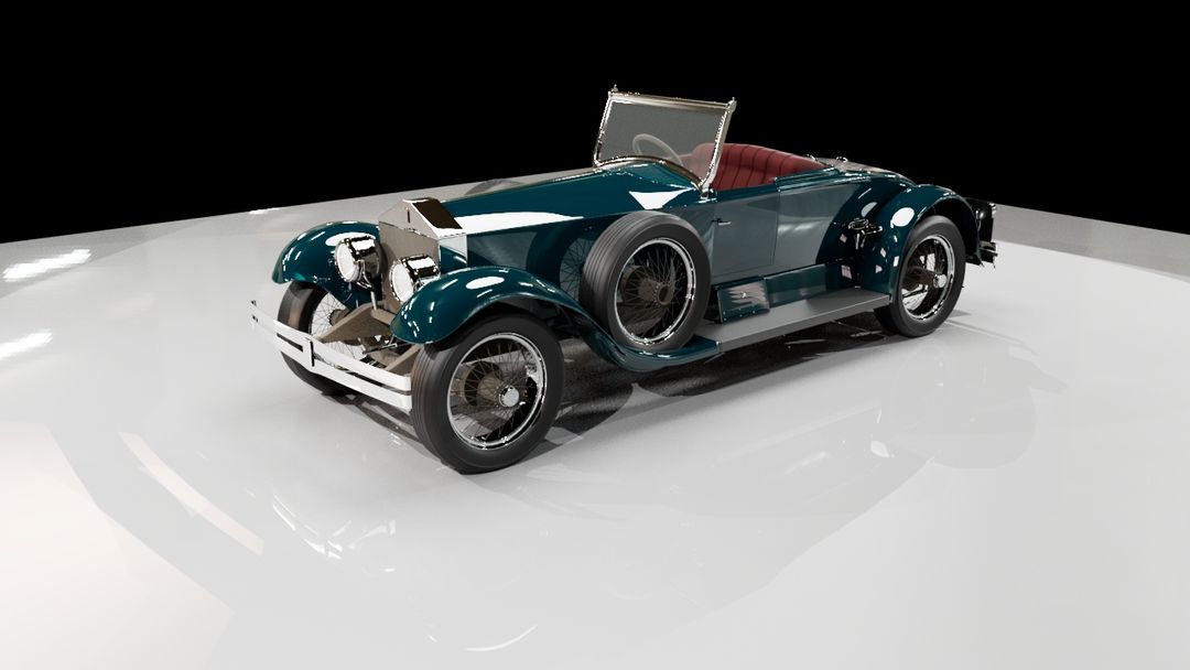 (WIP)1922 ROLLS ROYCE SILVER GHOST SPRINGFIELD PICCADILLY ROADSTER