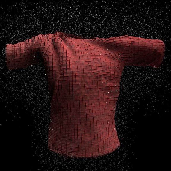 Cloth Simulation for a branding