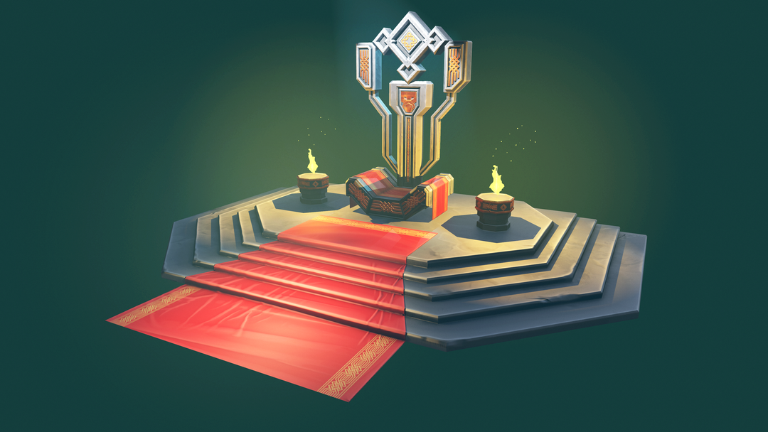 Dwarven Throne - Diorama