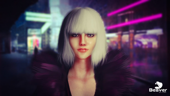 Cyberpunk Girl - One