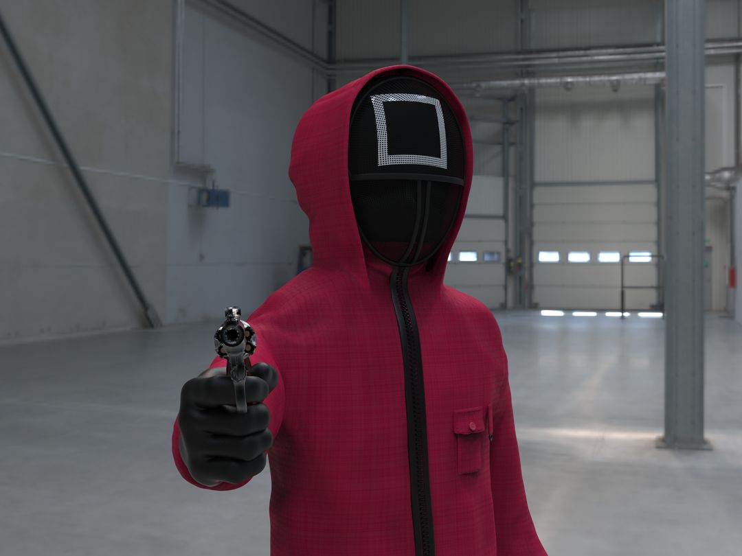 Squid Game Pink Soldier