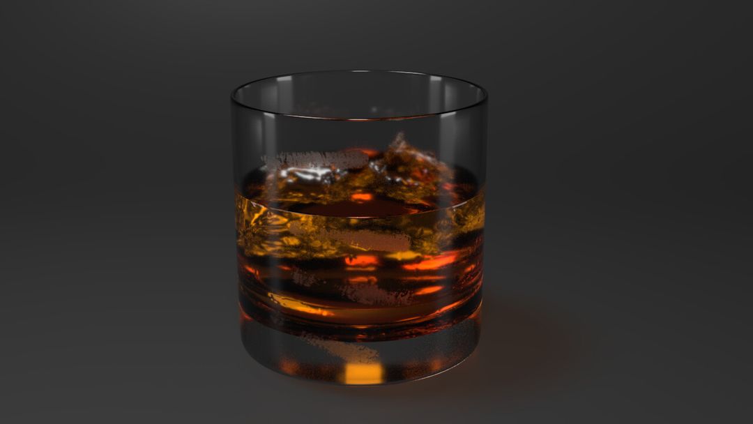 A Glass of Whiskey by Araceli M.