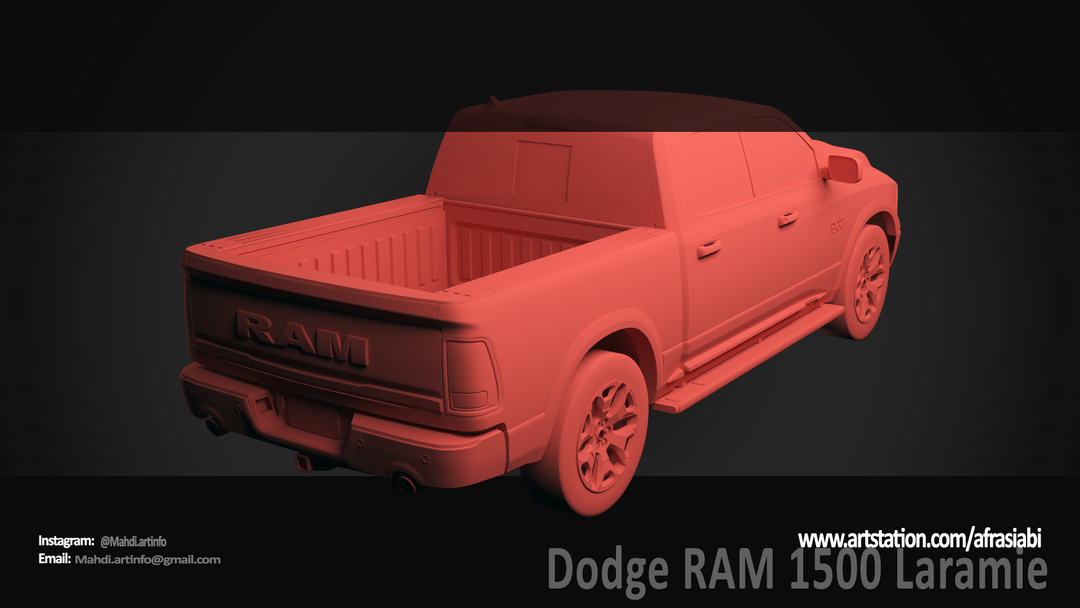 Dodge Ram 1500 by Mahdi A.