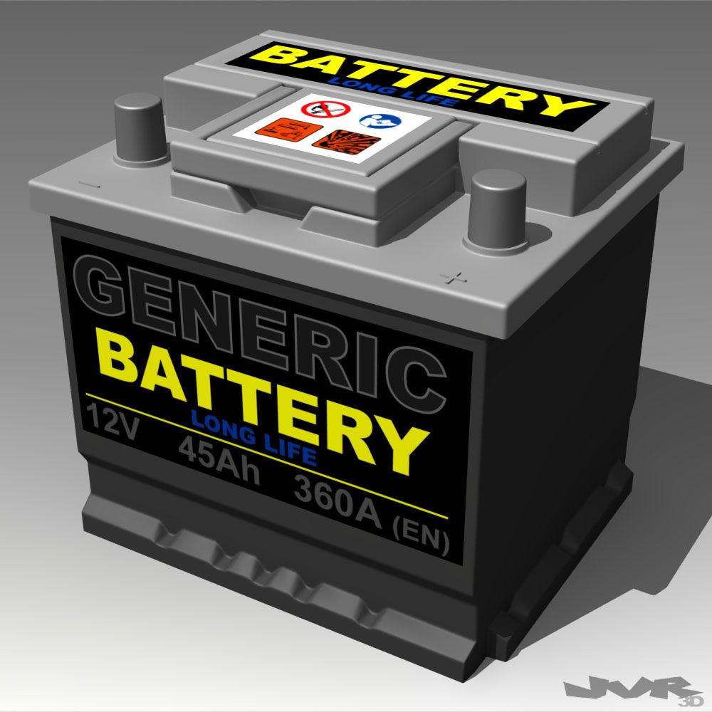 Car Battery by Javier A.