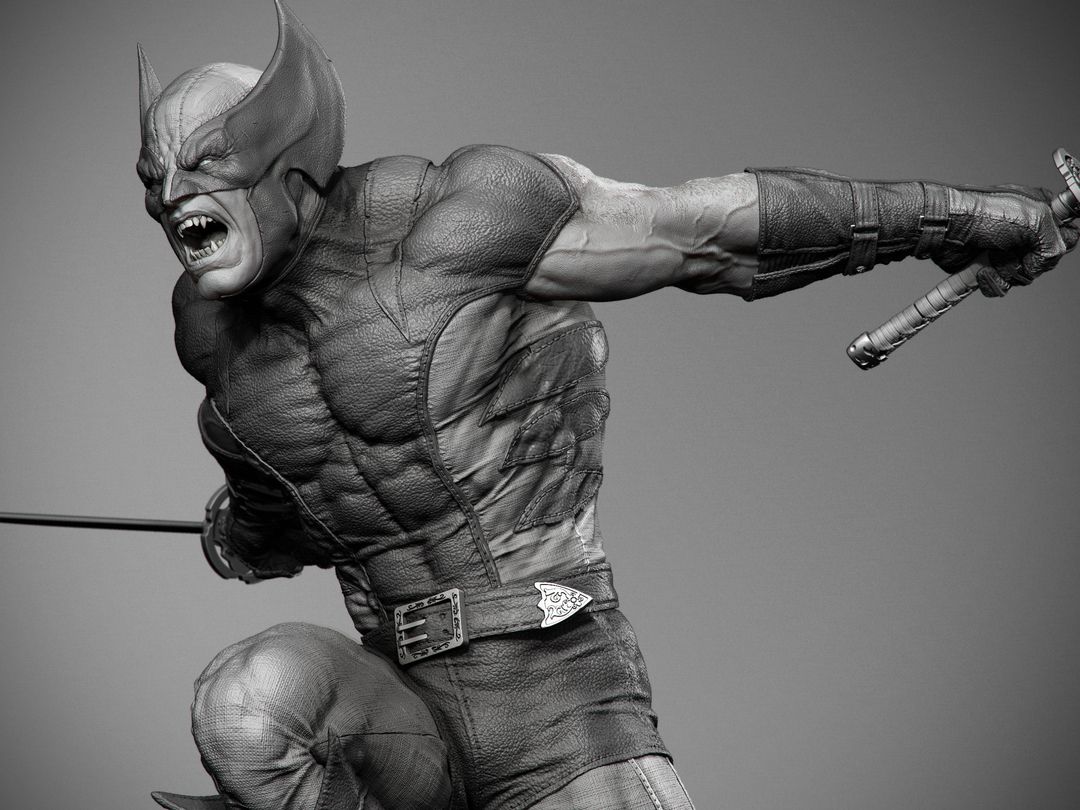 BROWN WOLVERINE ( 1/4 scale for XM STUDIOS )