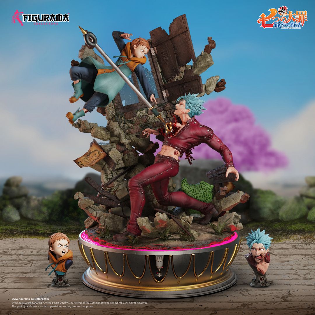 Figurama Collectors - Seven Deadly Sins: Escanor vs Estarossa by Carlos C.
