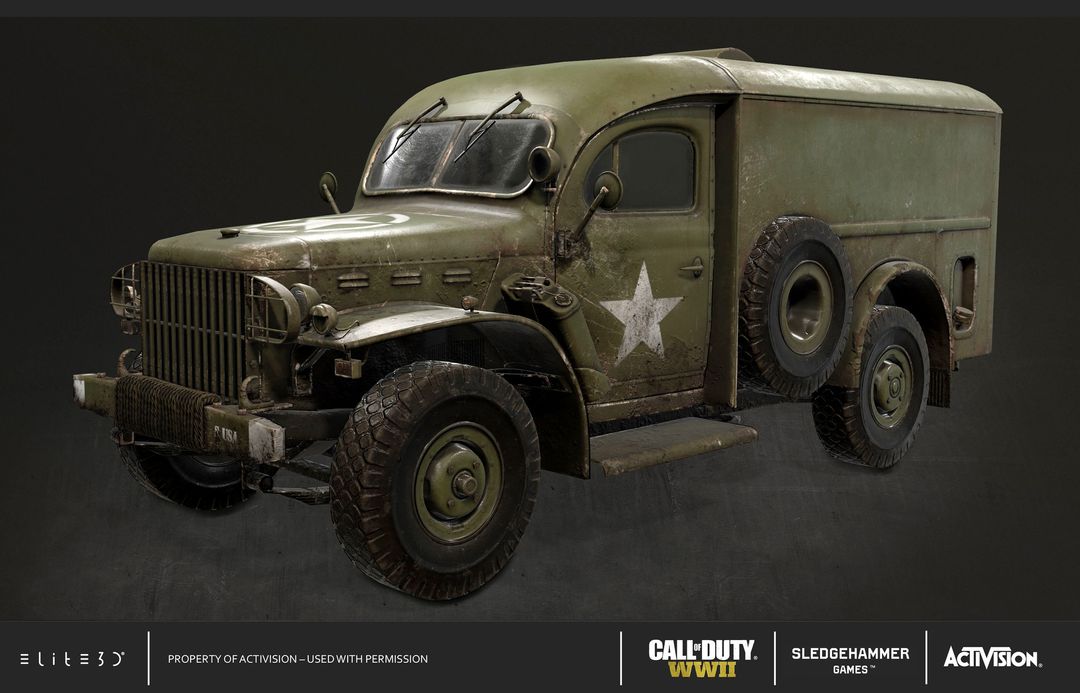 Call of Duty: World War II - USA Vehicle
