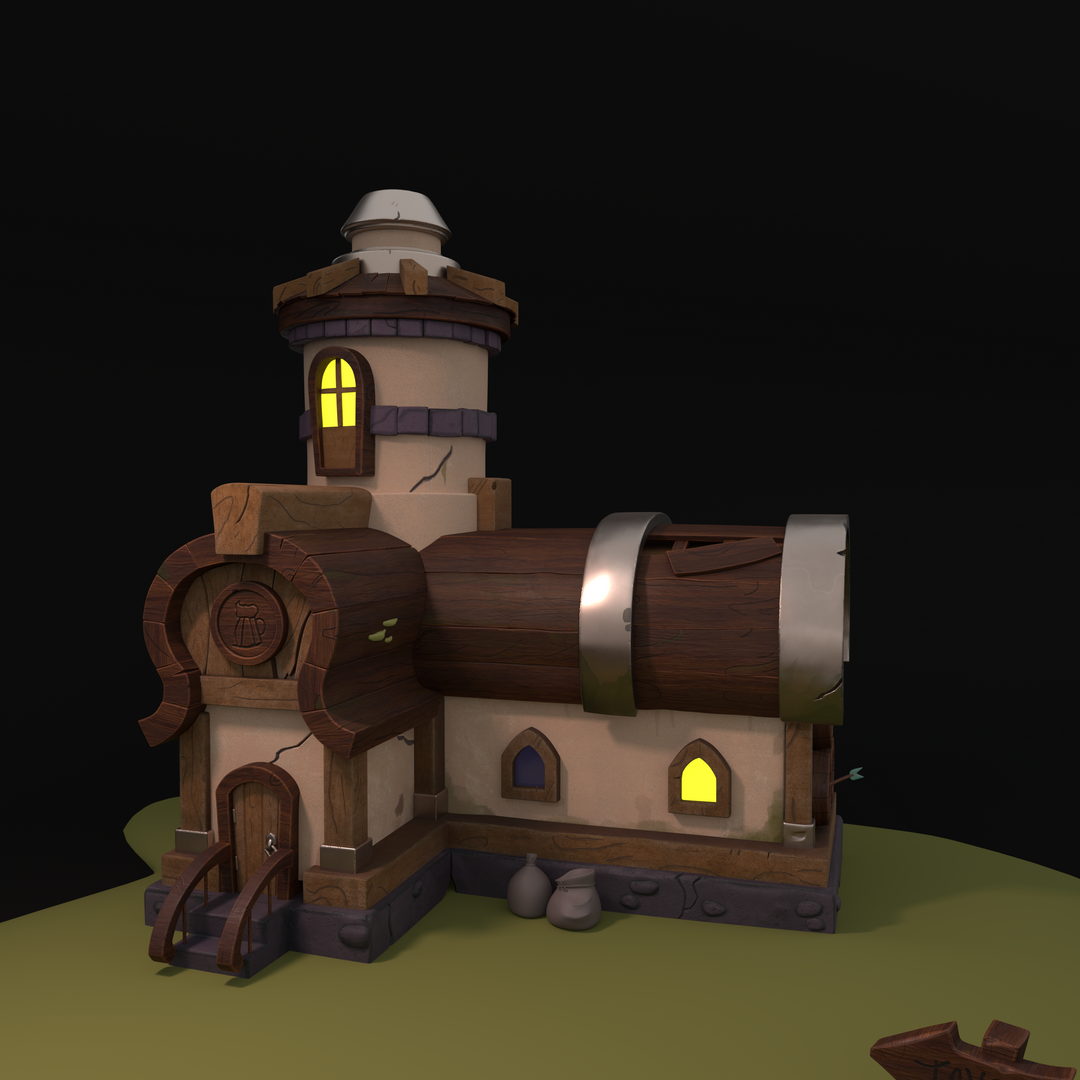 Tavern - stylized