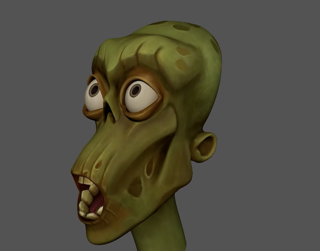 Zombie Facial Rig