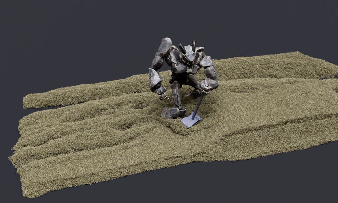 Sand Simulation by Shahzad A.