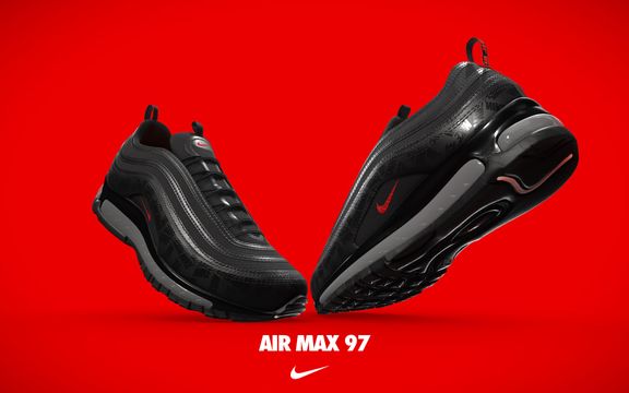 Nike Air Max 97 | 3D Retail Footwear CGIs