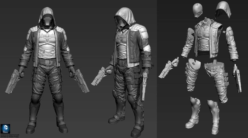 Red hood for DC Collectibles