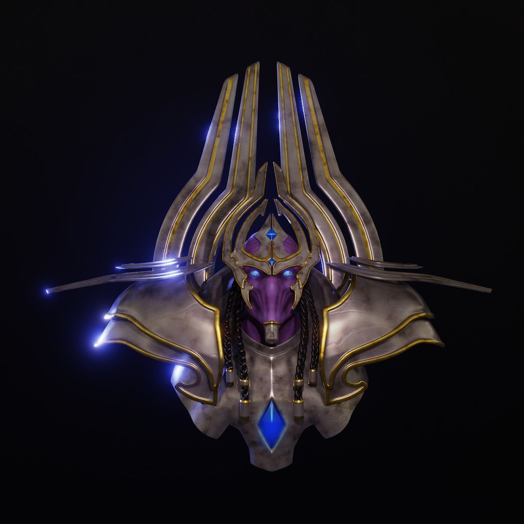 074/365 Sculptember Day 12 - Artanis - Protoss - StarCraft