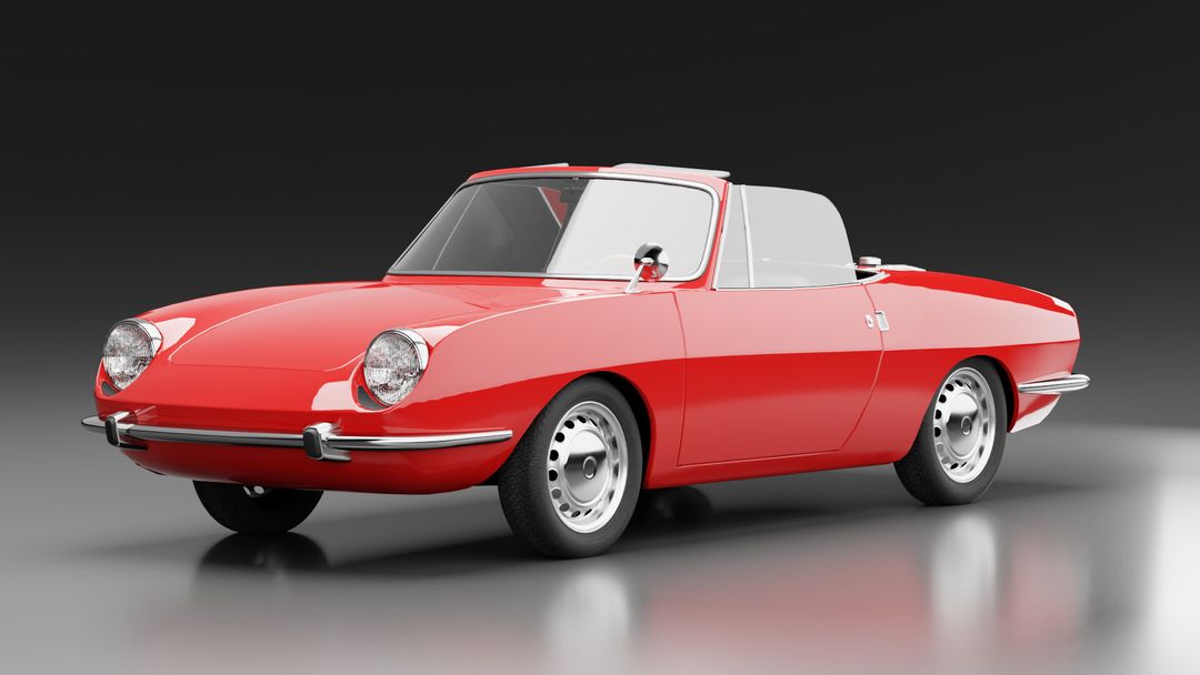 FIAT / SEAT 850 Spider Game Ready