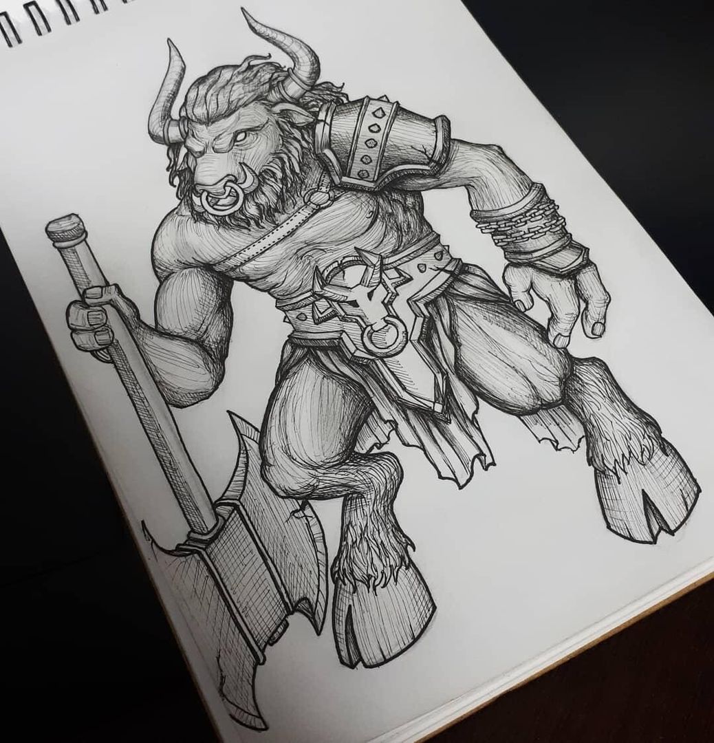 Random Pencil and Pen Sketches