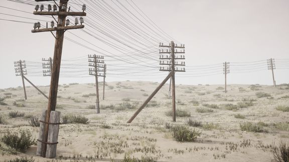 Telegraph Line Generator