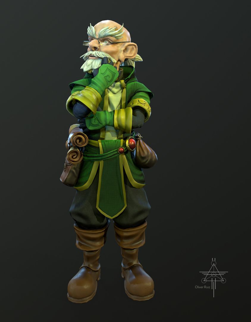 Knolan Fan Art- Battle Chasers: Nightwar