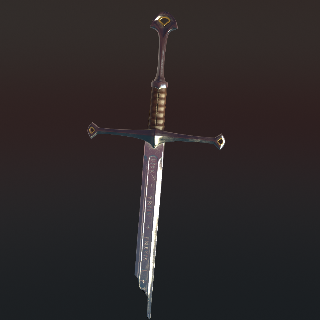 Real Time Sword - Narsil (Lord of rings)